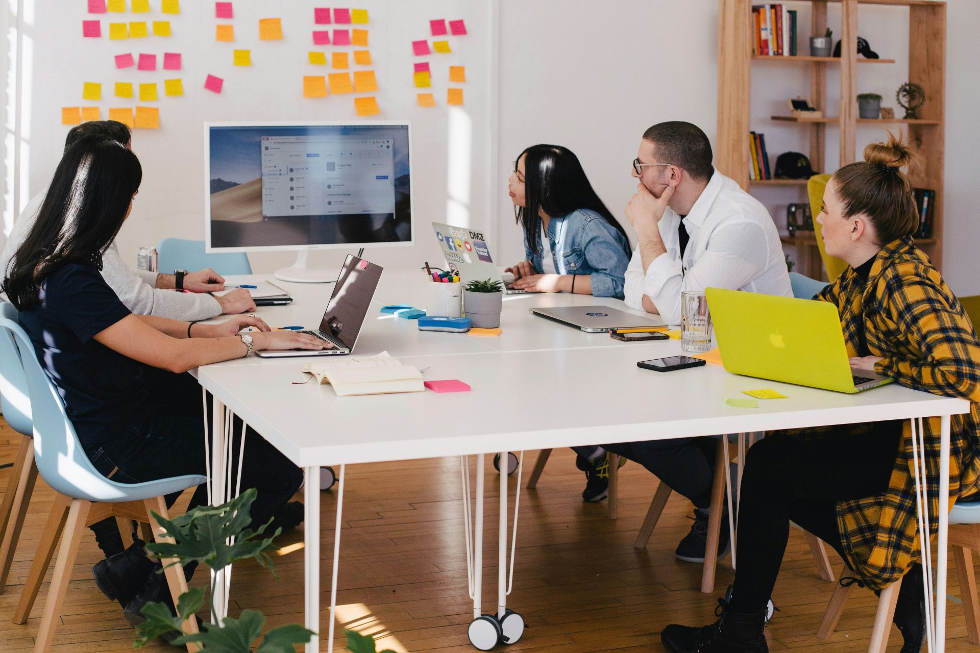 Reunión de trabajo en equipo